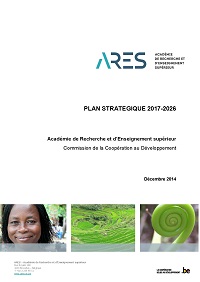 ARES CCD Plan stratgique 2017 2026 cover
